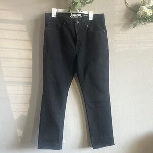 Signature by Levi Strauss Black Slim Straight Jeans